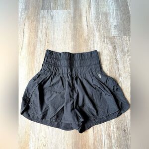Free People Movement Athletic Running Shorts High Waist Black Size XS S